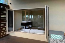 Earth Song Bathroom WIndows